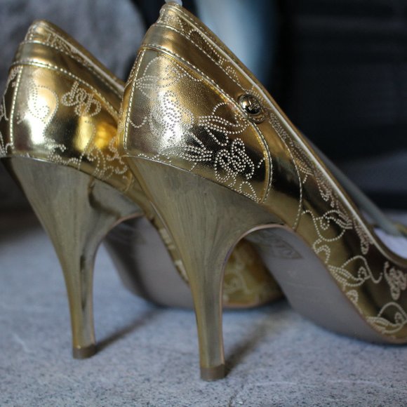 Baby Phat MEDINA Heels NWOT Size 6 1/2 - Picture 6 of 7